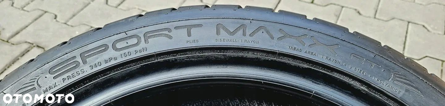 1x Dunlop SportMaxx RT 225/40R19 93Y L227A - 9