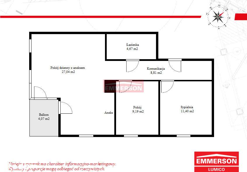 Mieszkanie na sprzedaż Kraków - Pełny obrazek: 1/1