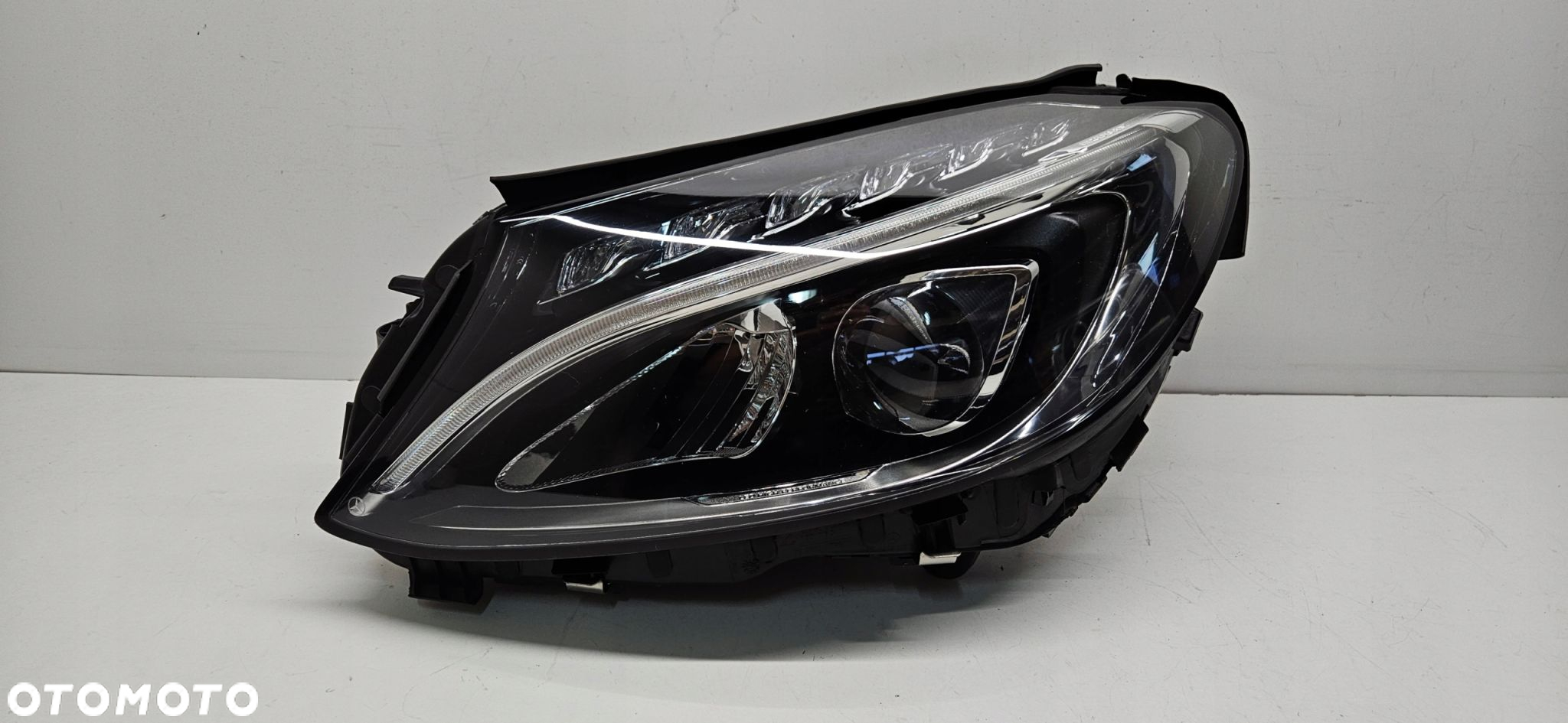 MERCEDES C KLASA 205 FULL LED PERFORMANCE REFLEKTOR LEWY LAMPA - 2