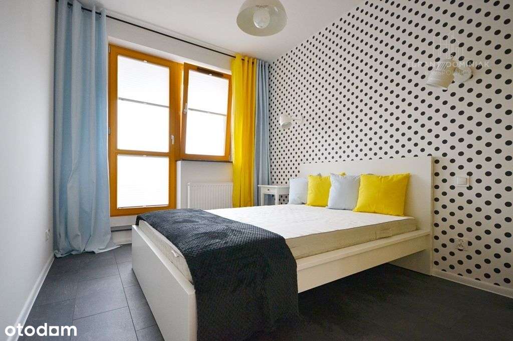 Słoneczne dwupokojowe mieszkanie z klimatyzacją-8