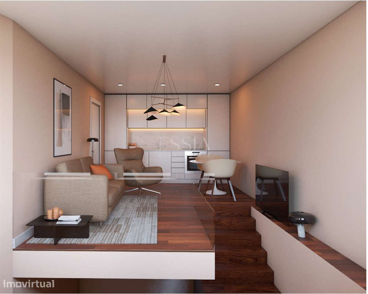 Apartamento T1 Duplex na Avenida Fernão de Magalhães – Porto - Grande imagem: 5/9