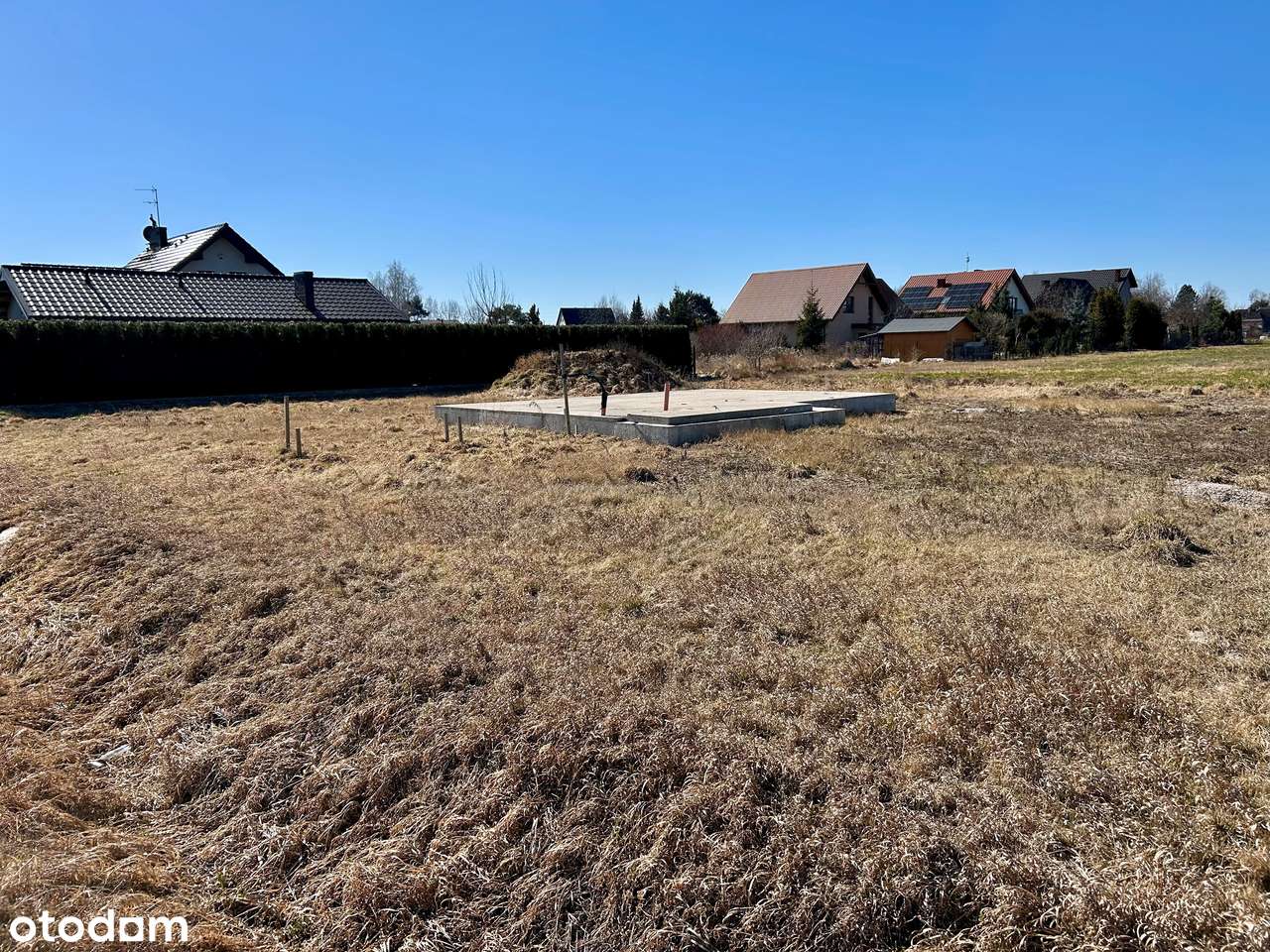 Działka z rozpoczętą budową domu wolnostojącego - Pełny obrazek: 5/19