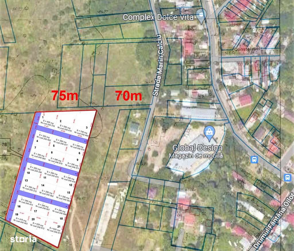 Teren Calea Giulesti - Giulesti Sarbi, 515mp-625-724mp - 0%comision-7
