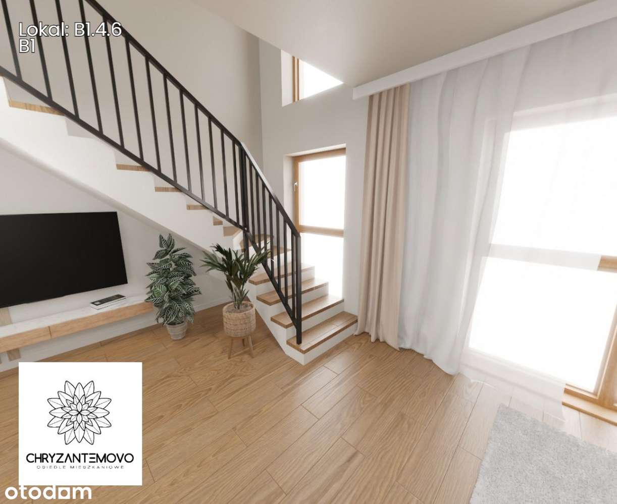 Ekskluzywny apartament z antresolą! TARAS NA DACHU - Pełny obrazek: 5/17