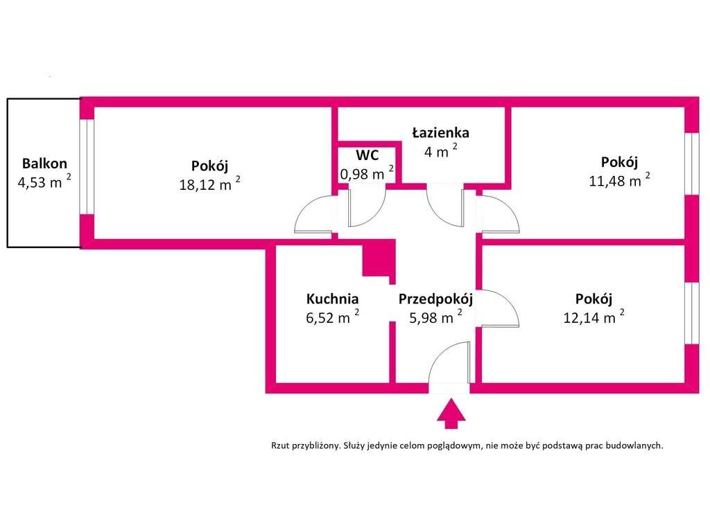 3 pokojowe, Krowodrza-Górka - ul. Fieldorfa Nila - Pełny obrazek: 4/20