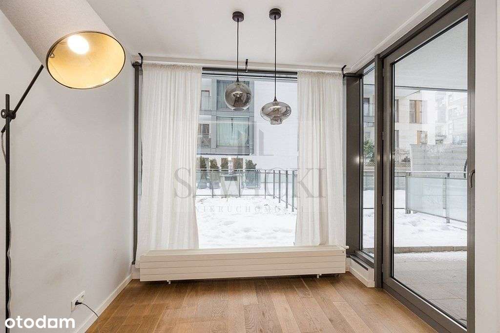 Mokotów Górny, 2 pokoje, garaż, ogródek-taras 30m2-10