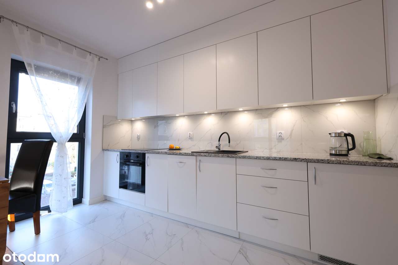 Nowoczesne 1-pokojowe mieszkanie z balkonem, 34m2, Komuny Paryskiej - Pełny obrazek: 5/9