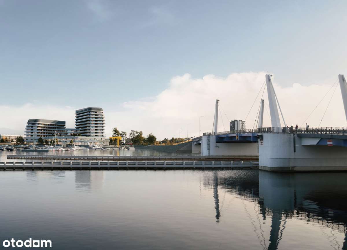 Gdańsk z widokiem nad wodą, marina, inwestycyjnie NOWE , VAT 23%-6