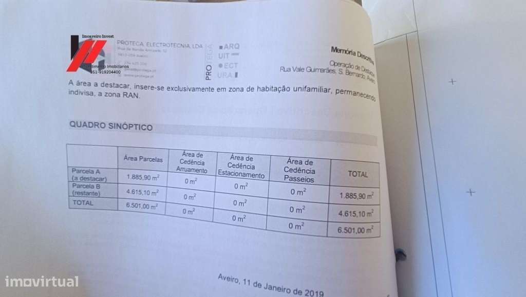 Terreno são Bernardo Aveiro - Grande imagem: 2/2