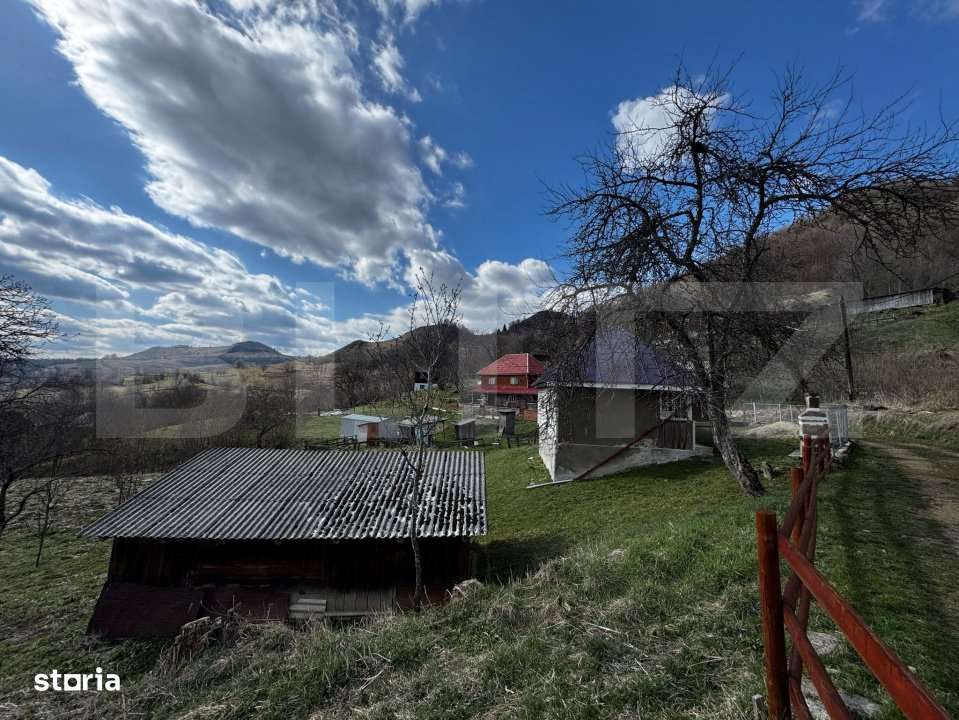Casa la munte, teren 8324 mp, anexe, zona comuna Bucium - Imagine principală: 2/12