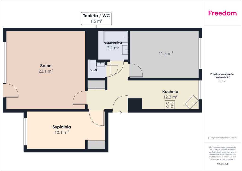 Mieszkanie w cichej, spokojnej okolicy - Pełny obrazek: 4/12