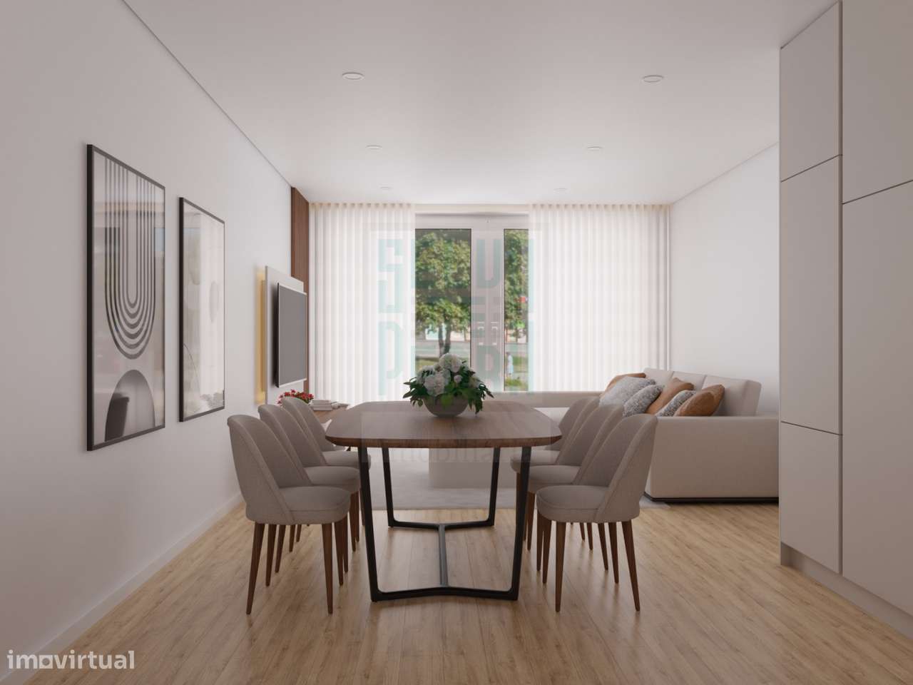 Apartamento T3+1 Centro de Paços de Ferreira-2