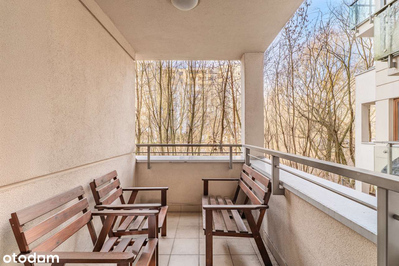 2 pokoje z widokiem na zieleń | Metro Młociny | Bielany-11