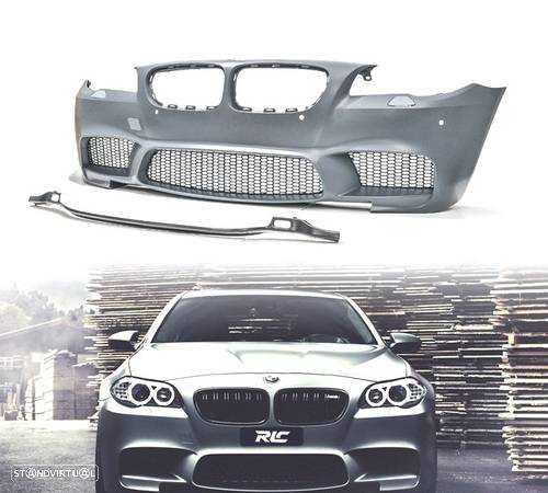 PARA-CHOQUES FRONTAL PARA BMW SERIE 5 F10 F11 10-13 LOOK M5 PDC SRA - 1