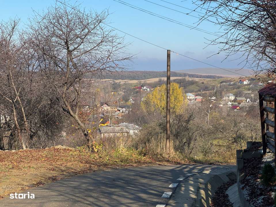 Vanzare  1400mp teren imprejmuit 2 loturi pt casa Adancata - sub padur-18