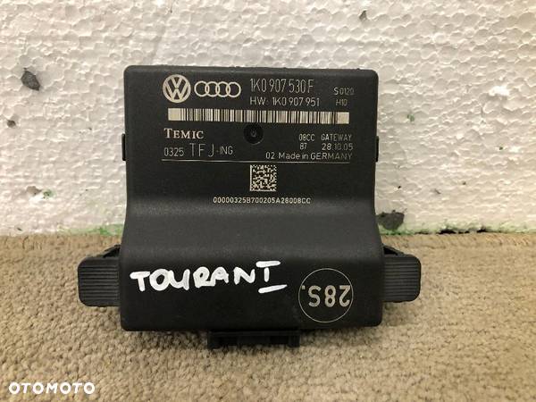 VW VOLKSWAGEN TOURAN I 03-06 MODUŁ STEROWNIK GATEWAY 1K0907530F - 1