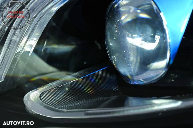 Faruri Full LED Mercedes C-Class W205 S205 (2014-2020) LHD W222 Design- livrare gratuita - 11