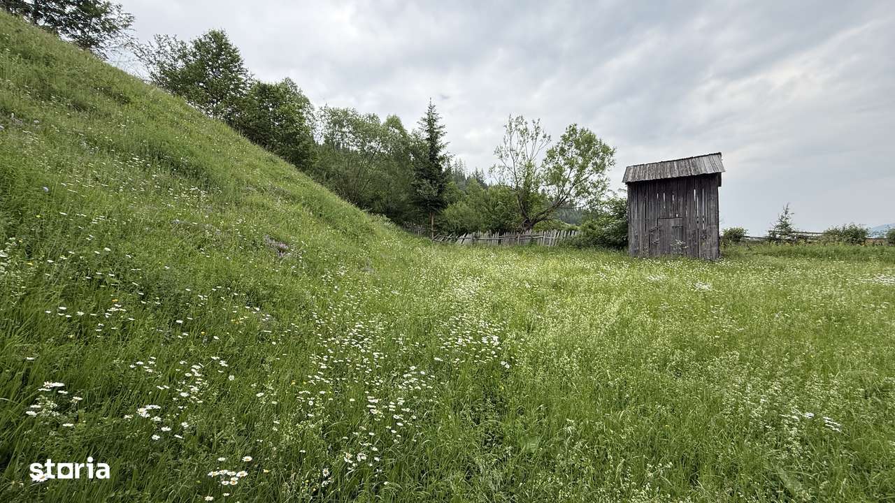 Teren parțial intravilan la soare și cu acces la drum public - Imagine principală: 5/8