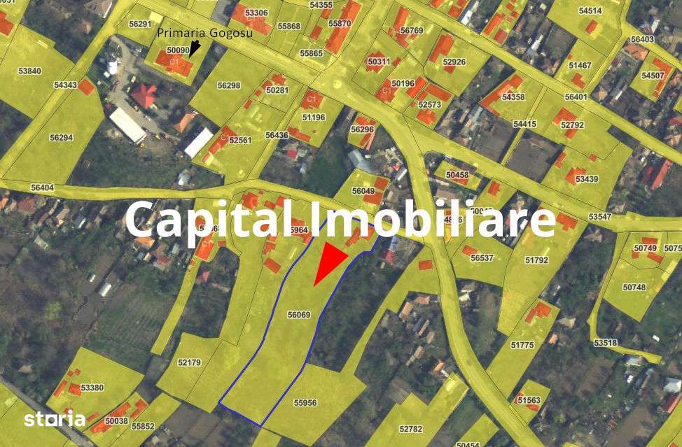 Casă cu teren 6.299 mp, central Gogosu, comision 0% - Imagine principală: 4/4