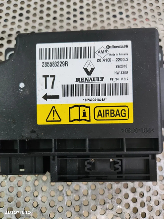 Calculator Modul Airbag Renault Scenic 3 Grand Scenic 3 Megane 3 Laguna 3 Cod 285583229R Dezmembrez Renault Grand Scenic 1.5 Dci An 2009-2010-2011-2012 Manual 6+1 Trepte 2x4 - 2