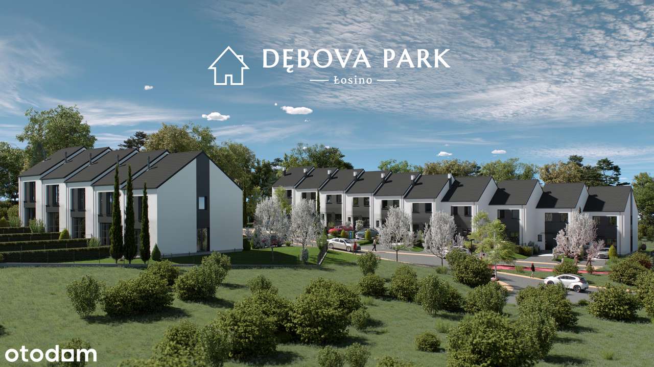 Dom w zabudowie szeregowej z dużym ogródkiem - Dębova Park Łosino - Pełny obrazek: 5/10