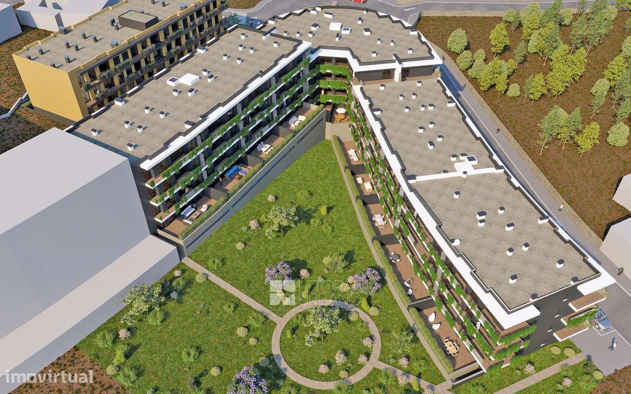 Apartamento T1+1 com varanda e garagem na Areosa, Porto - Grande imagem: 4/25