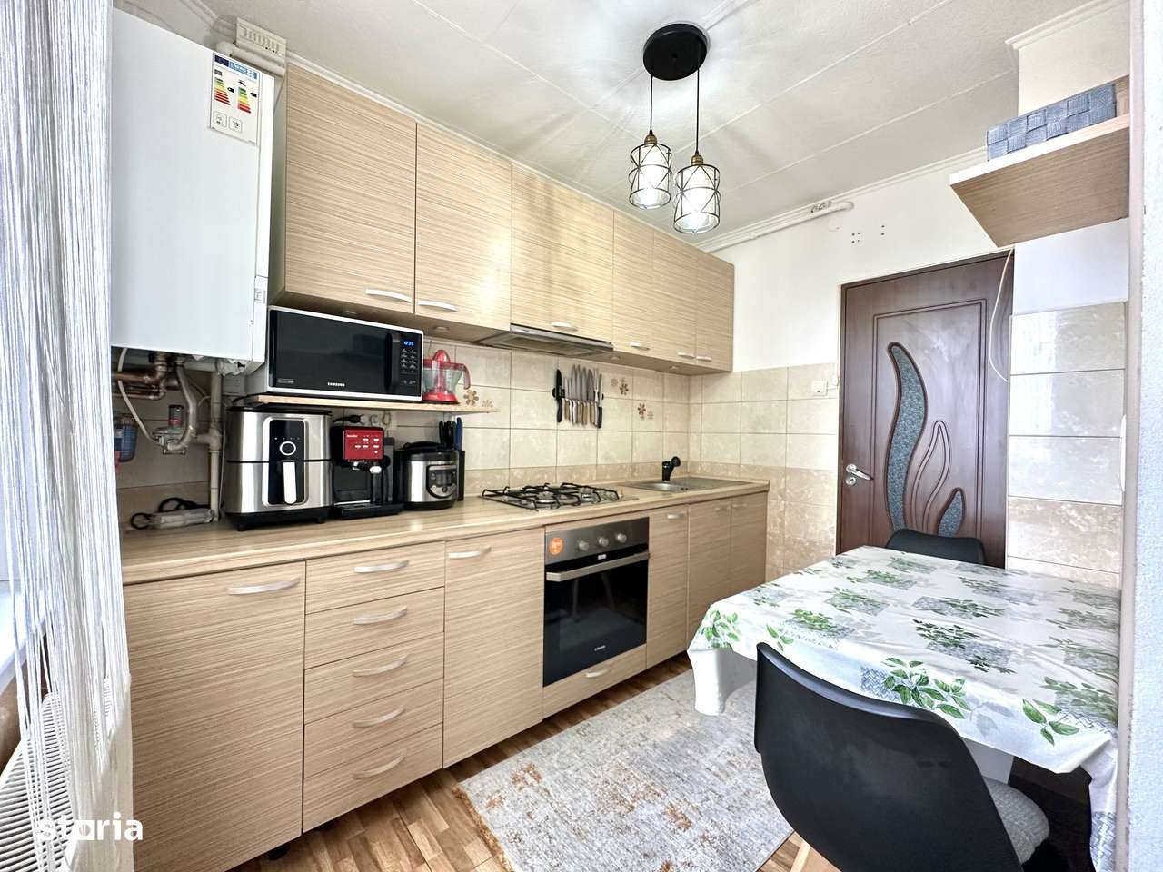 Vânzare apartament 3 camere mobilat,  parcare inclusă , Cartier Noua-11