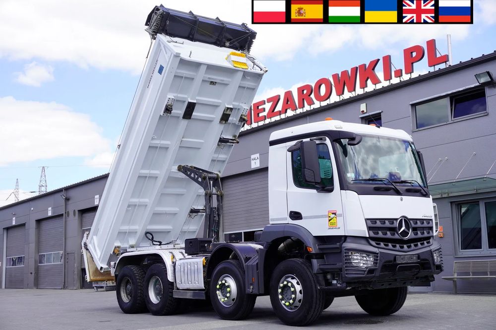 Iveco Arocs 3243 8x4 / 130 tys. km! / wywrotka 2-stronna meiller / hydroburta_259783 2020