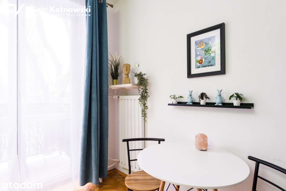 2-pokojowe, balkon, cegła, wysokie, widne, Metro-1