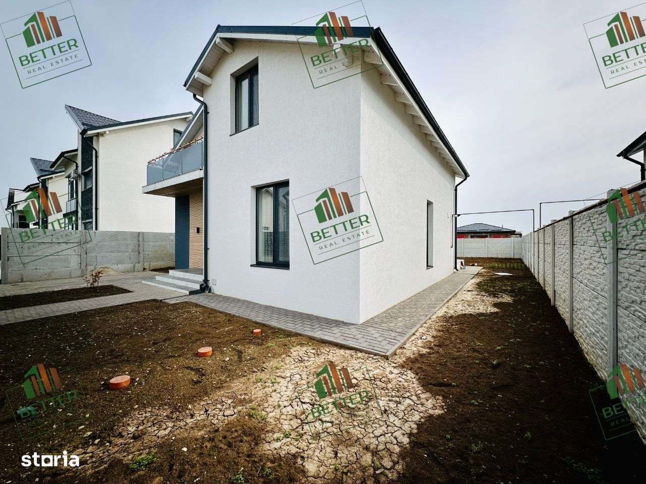 Ansamblu de case P+M Comuna Berceni Ilfov - Imagine principală: 3/15