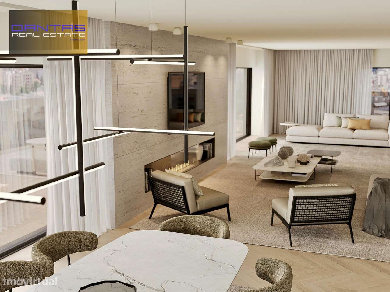 Penthouse de Luxo T4, sofisticação e modernidade em Braga-14