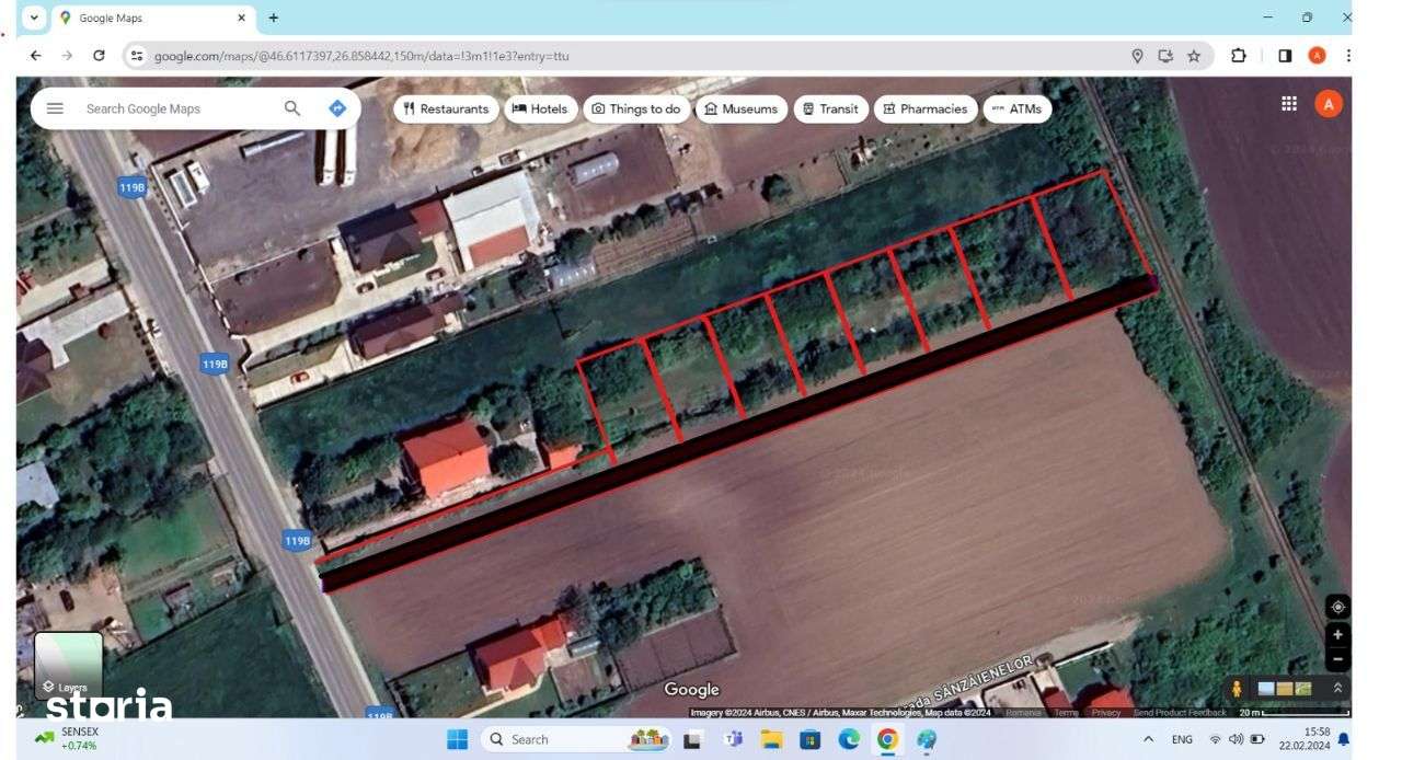 Vand Teren itarvilan Varianta Margineni - Hemeiusi - Imagine principală: 1/9