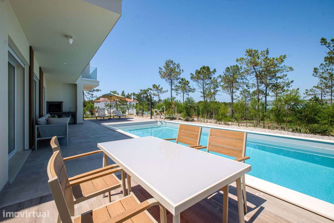 Moradia de Luxo com Vista Panorâmica para a Lagoa de Óbidos e Praia da - Grande imagem: 5/26