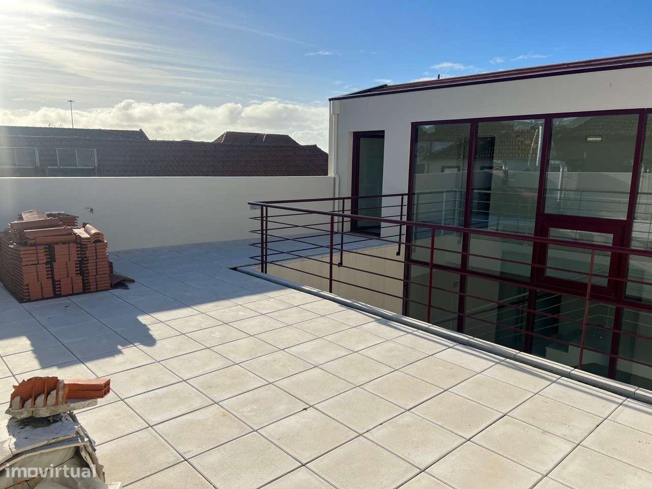 T1 Novo Vista Mar, Último Piso com Solário, Matosinhos Sul, com 48 m²-12