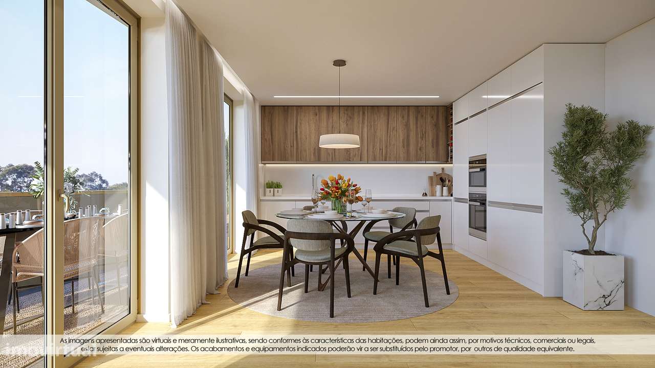 T2 Novo C/ Varanda e Lugar de Garagem em Arcozelo-5