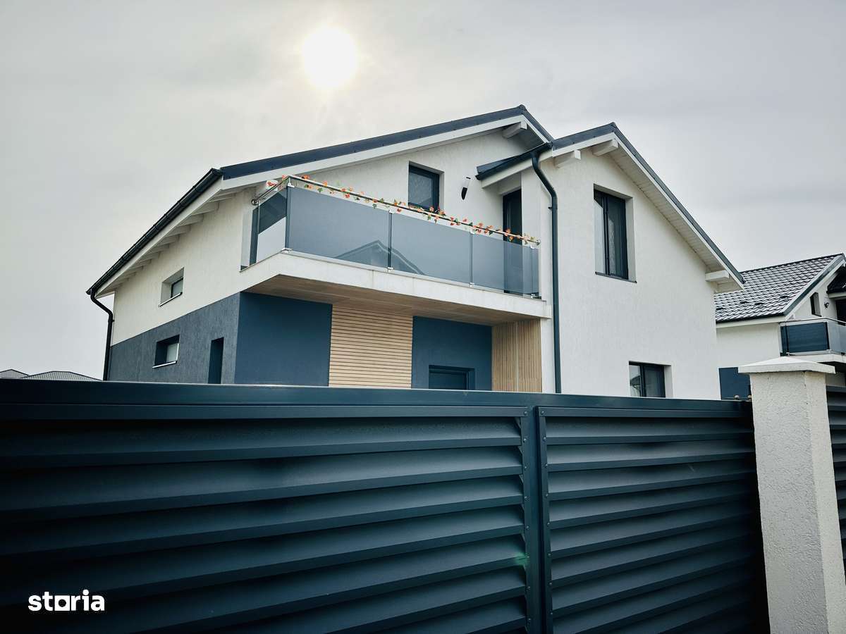 Casă modernă || de vânzare Comuna Berceni || P+M 4 camere || 386 mp - Imagine principală: 4/19