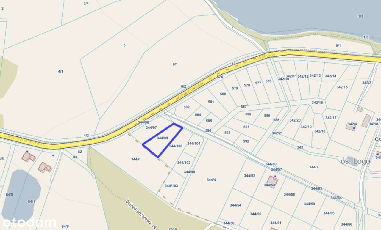 Działka przy Jeziorze Logo I Straduń I gm. Trzcianka-1