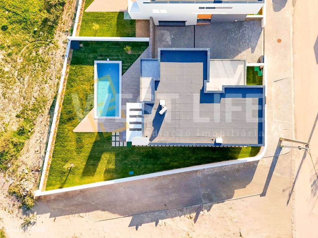 Moradia Independente T4 com VISTA MAR soberba- Jardim com piscina -... - Grande imagem: 5/46