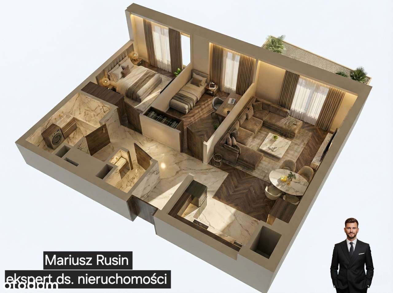 Kup Bez Prowizji - (0%) | MOKOTÓW ze Smart Home 57m² | 3 POKOJE !-10