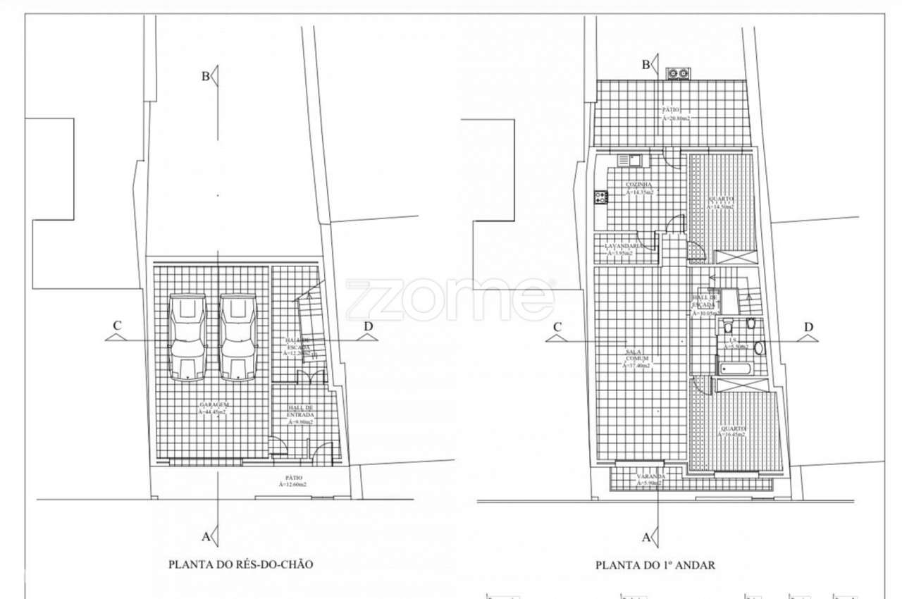 Moradia T2+1 Renovada a 100m do Mar – São Roque-35