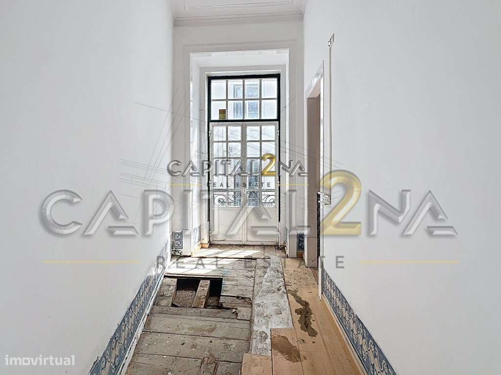 Prédio Devoluto com Projeto Aprovado na Baixa de Lisboa-23