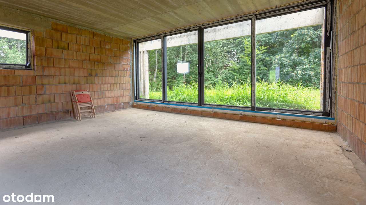 Dom pod lasem | 5 pokoi | 10 ar | do wykończenia - Pełny obrazek: 5/12