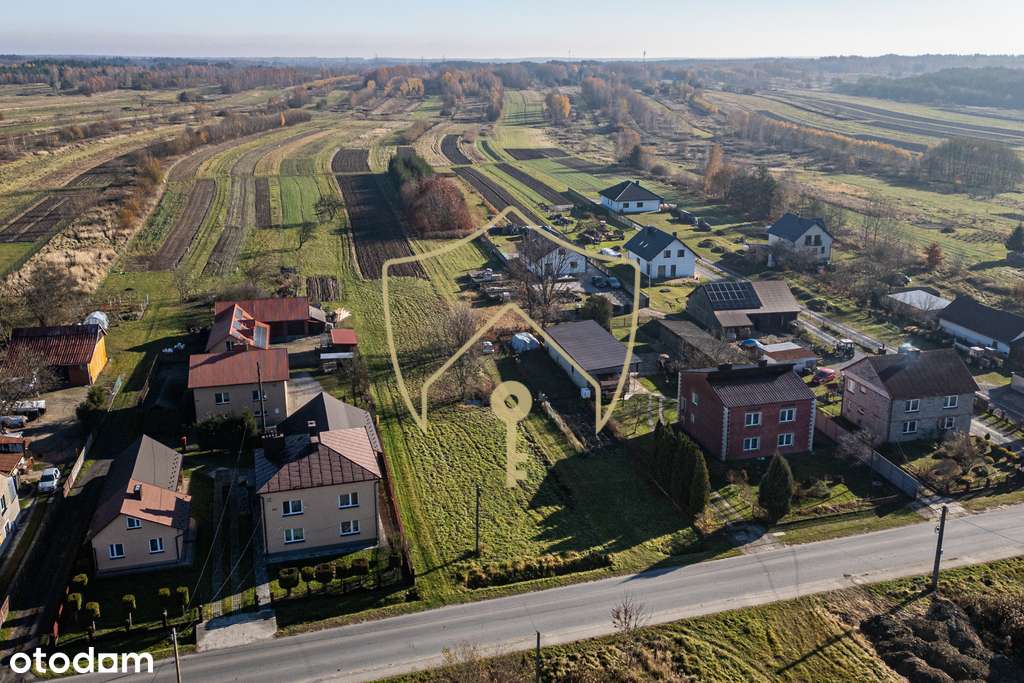 Działka z rozpoczętą budową i własnym lasem - Pełny obrazek: 5/8