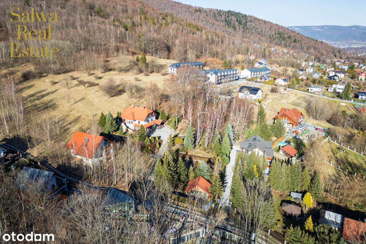 Działka budowlana z prywatnym lasem | południowy stok | Szczyrk-13
