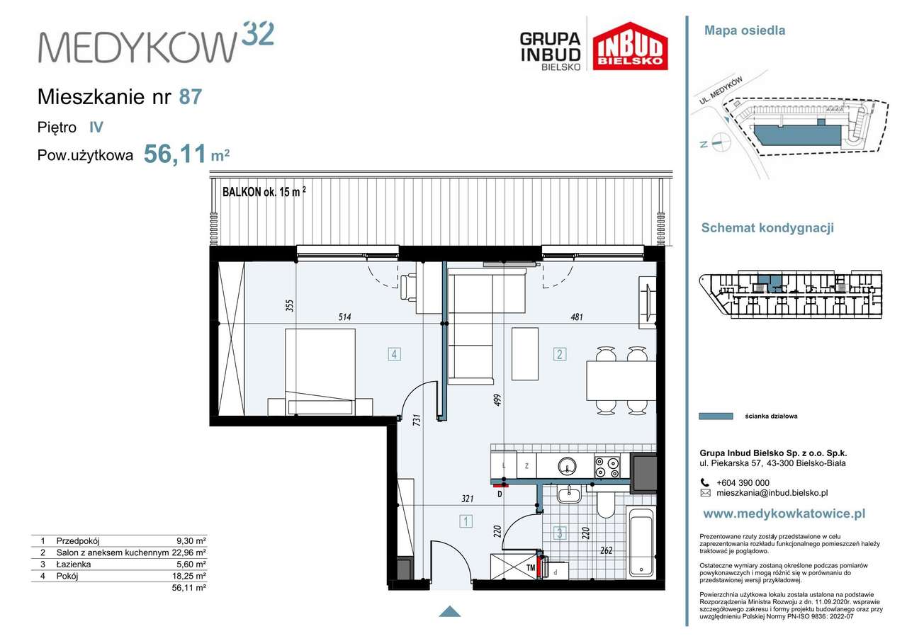 Medyków 32 | mieszkanie 2-pok. | 87 - Pełny obrazek: 2/8