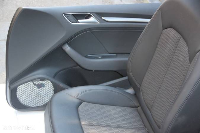 Interior de piele si material negru Audi A3 8V SPORTBACK Model 2015 !!! NU ESTE DE ANGLIA !!! - 5