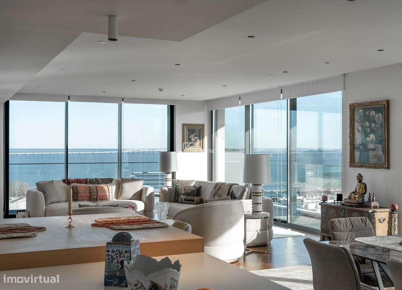 Apartamento T4 com deslumbrantes vistas rio no Parque das Nações - Grande imagem: 3/48