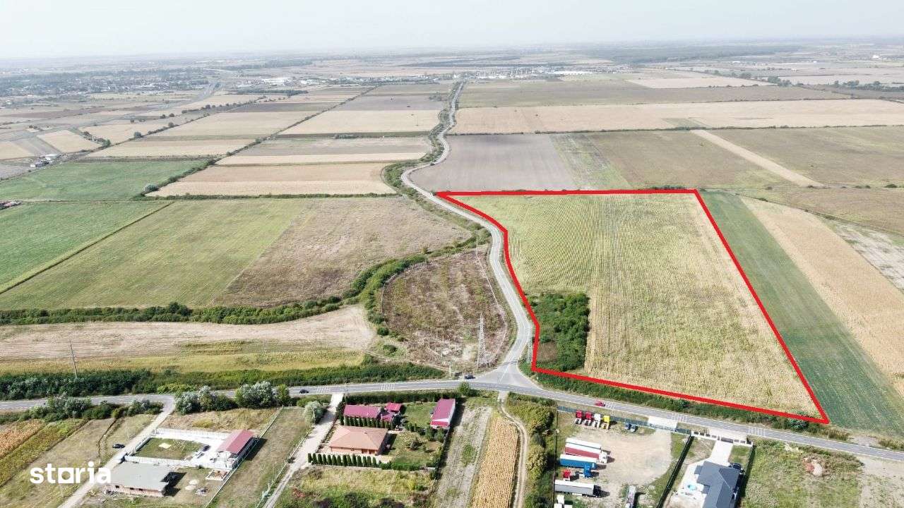 Teren vast in Satu Mare | 76.624 mp pentru dezvoltare imobiliara - Imagine principală: 4/5