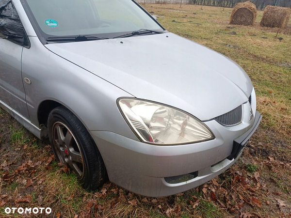 MITSUBISHI LANCER VII PRZÓD KOMPLETNY MASKA ZDERZAK LAMPY WZMOCNIENIE - 2