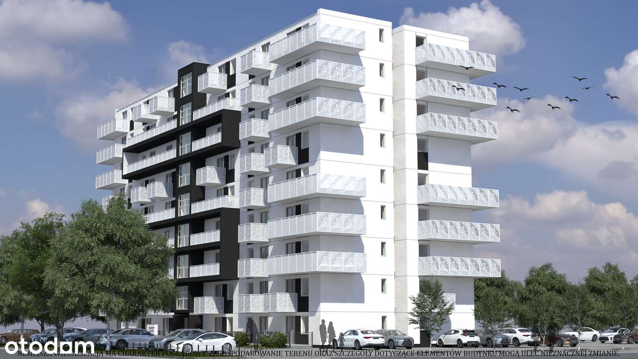 Przestronne mieszkanie nr 36 | 3 PIĘTRO | 2 BALKONY (lokal LOKAL NR 36)